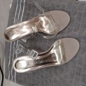 "SOLD" "CLEARLY" ANKLE STRAPS